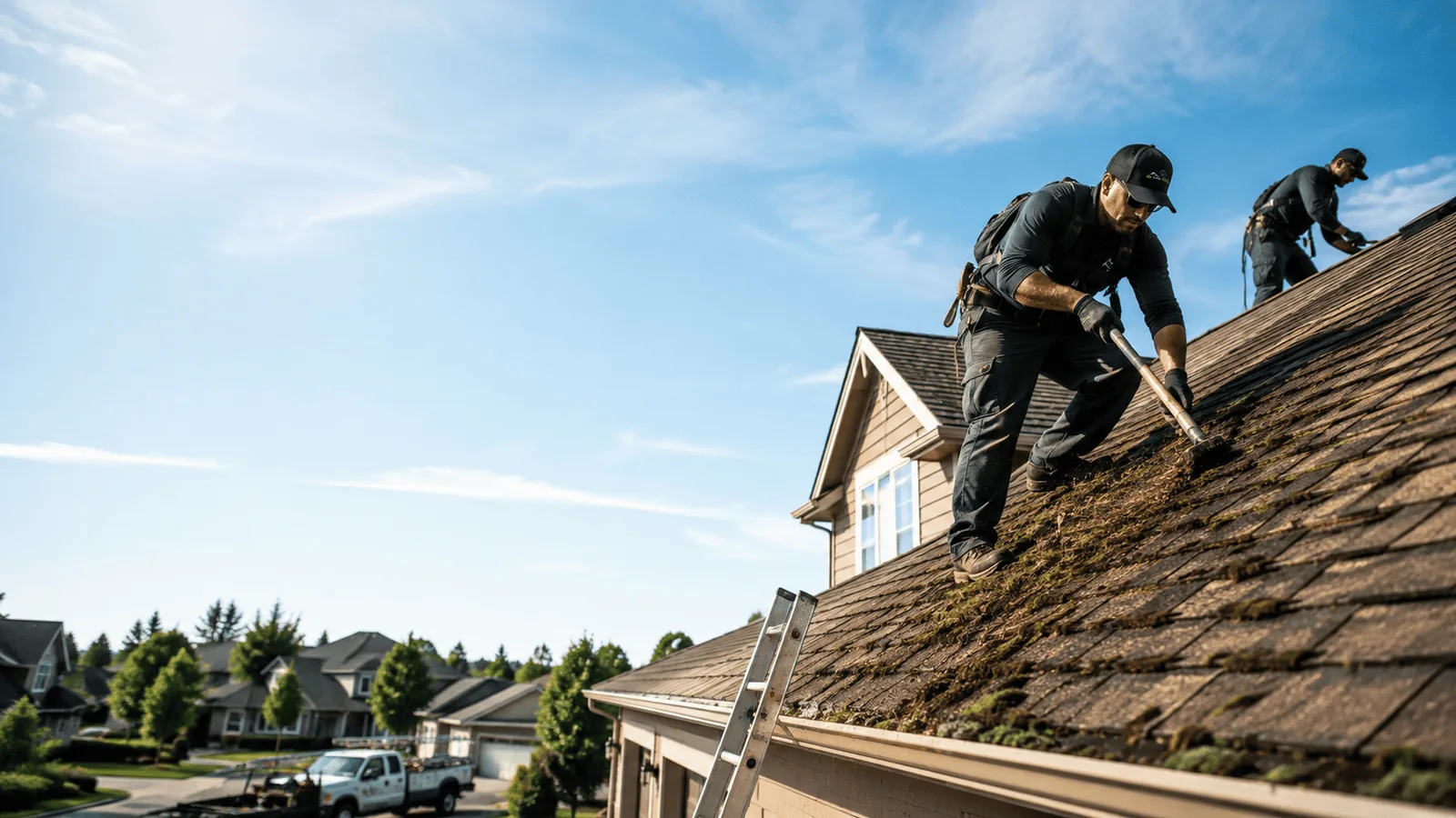 Roof Moss Removal in Fletcher, OH near me